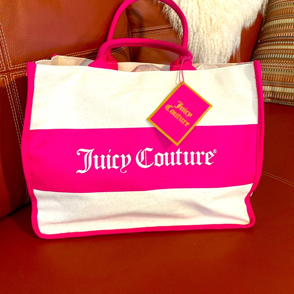 Juicy Couture canvas tote.